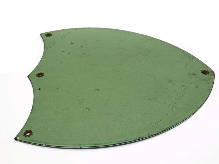 Vintage Enamel BP Petrol metal sign Small