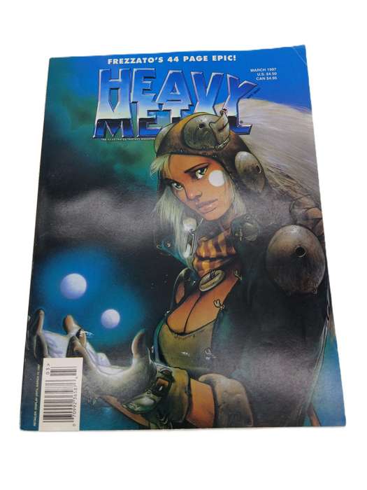 Heavy Metal Illustrated Fantasy Magazine for Adults March 1997
