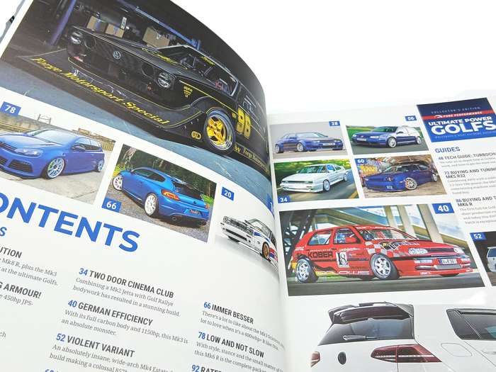 Volkswagen VW Golf Ultimate Power Golfs Collectors Edition Magazine Book Soft Cover