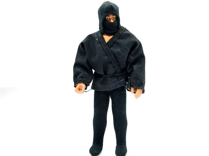 Vintage 1986 Largo Toys The Legend Bruce Lee Action Figure Ninja