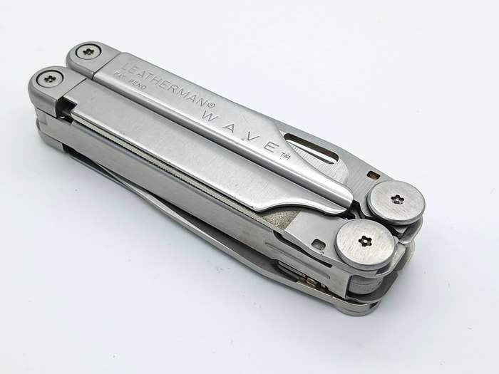 Leatherman Wave 1st Gen with original leather pouch and box (0500 Date Stamp) Kodak Logo