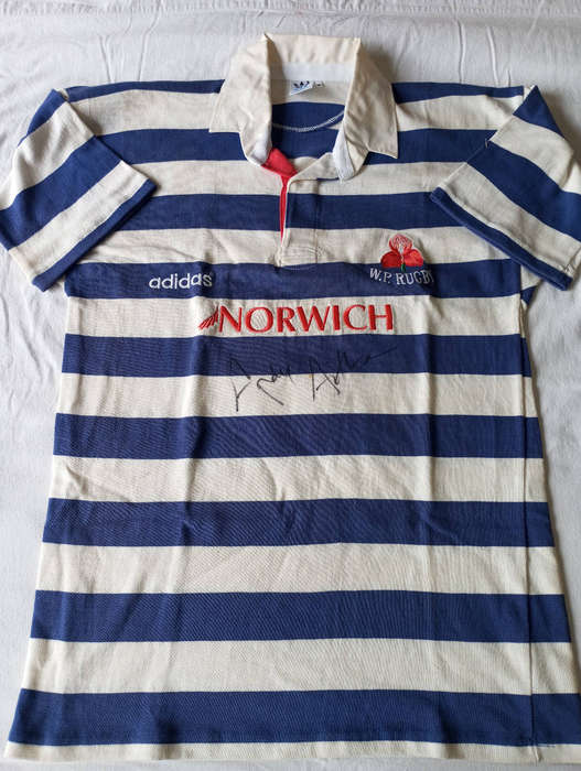 WP Rugby Jersey Matchworn Andrew Aitken no 5