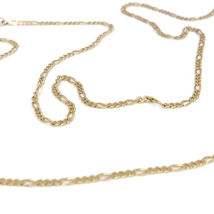 Vintage 9ct gold Figaro link chain