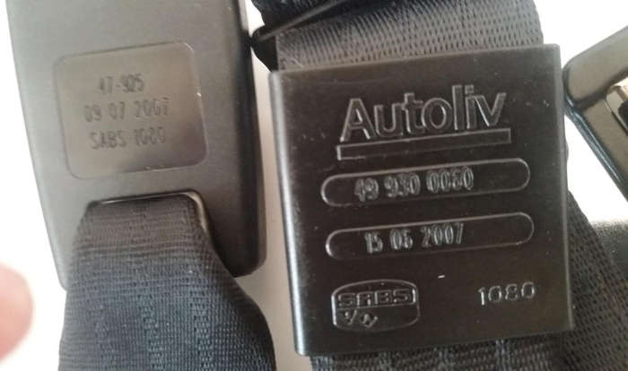 Safety Lap Belt - 2 point - Autoliv