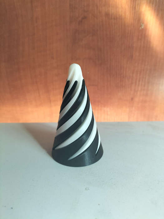 3D printed Spiral Cone