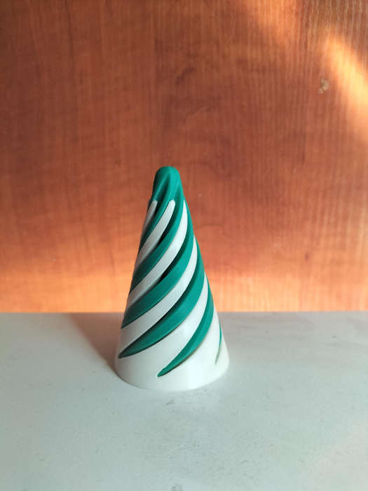 3D printed Spiral Cone