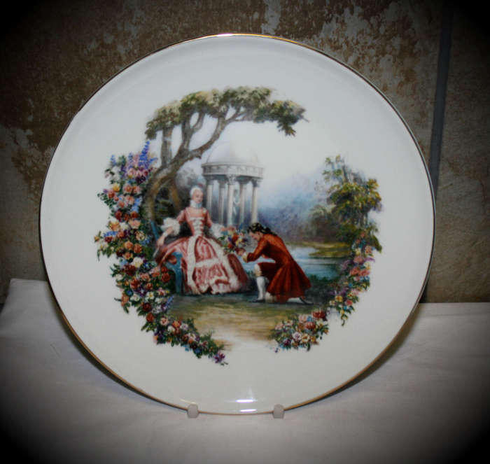 Collectable Vintage Constantia Fine China  Decorative Plate 233mm
