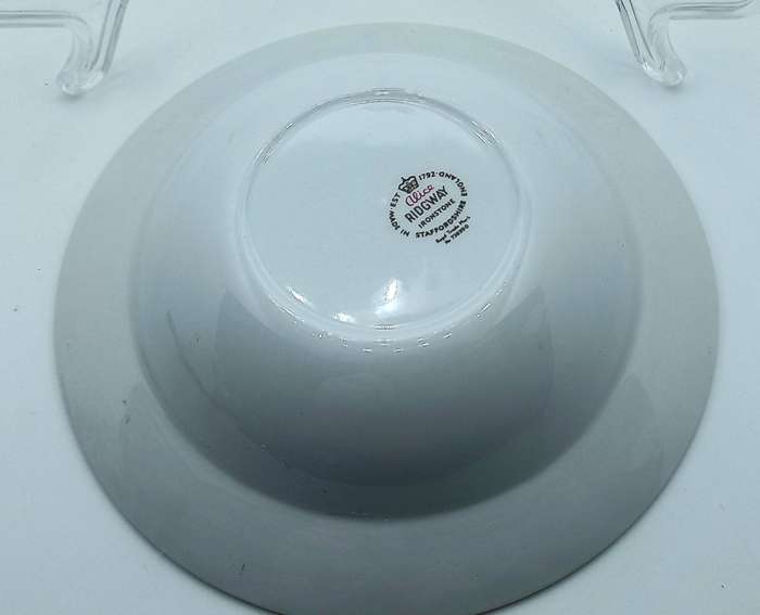 Antique/Vintage RIDGWAY(Est.1792) Ironstone 'Alice' dessert bowl - Staffordshire Eng. 9 available