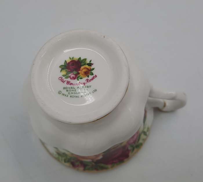 Vintage 1962 Royal Albert  "OLD COUNTRY ROSES" Tea Duo(2 Available)