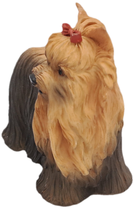World Of Dogs -Yorkshire Terrier Figurine -Hand Painted