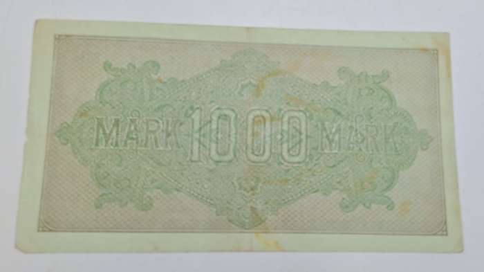 1922 Germany (1871-1948) 1000 Mark Reichsbanknote