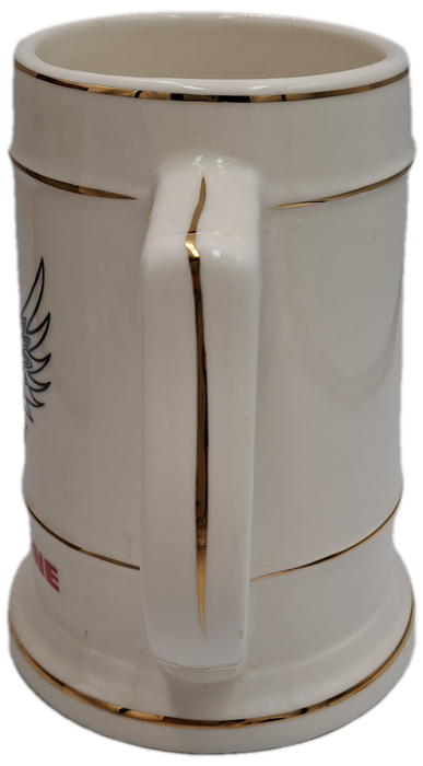 Vintage 1970 Continental China Vitreous Beer Stein -Panadeine -Made in South Africa -Boxed