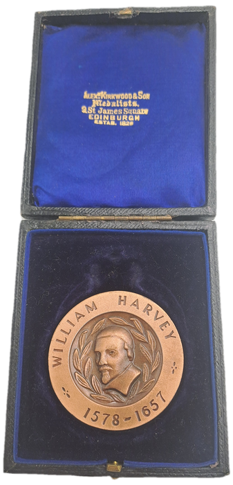William Harvey 1578-1657-SA Blood Transfusion Service, 50th Blood Donation issued J.W.J Serfontein-