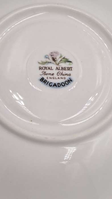 Replacement Vintage Royal Albert Brigadoon Bone China Tea Saucer
