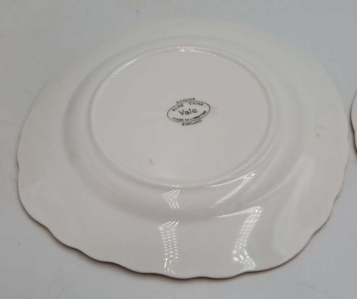 Vintage Royal Vale Bone China Tea Trio (Pink and Gold ) (4 Available)