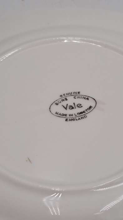 Vintage Royal Vale Bone China Tea Trio (Pink and Gold ) (4 Available)