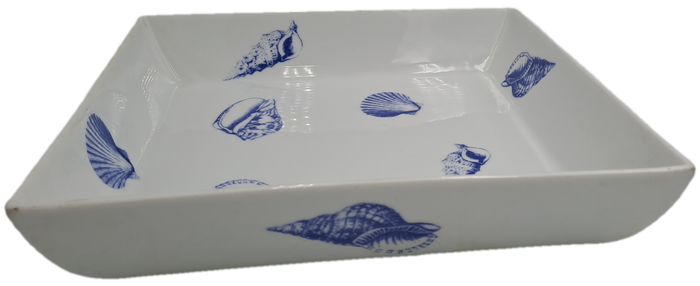 Large Wiesenthal Porcelain Oven Dish-Sea shell Pattern - Made In Germany-Freezer to Oven