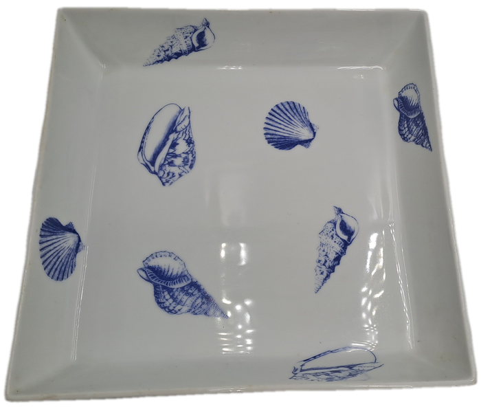 Large Wiesenthal Porcelain Oven Dish-Sea shell Pattern - Made In Germany-Freezer to Oven