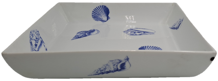 Large Wiesenthal Porcelain Oven Dish-Sea shell Pattern - Made In Germany-Freezer to Oven
