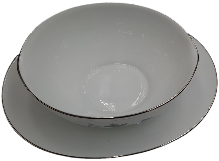 Rare!! 1950's Noritake "Vintage" 618 Royal Ceramic's -Gravy Boat with attached underplate -JAPAN