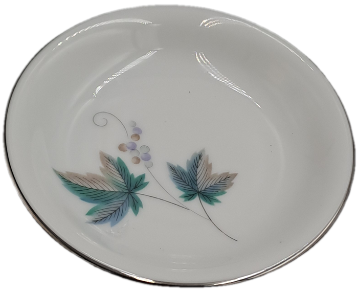 Rare!! 1950's Noritake "Vintage" 618 Royal Ceramic's -7 TINY appetiser plates only 9,2cm -JAPAN