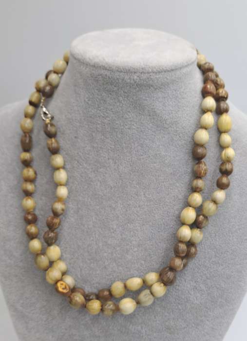 Vintage seed Bead Necklace 102cm