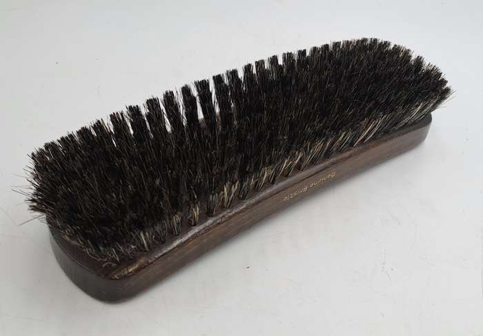 Vintage Wooden Genuine Bristle Clothing Brush -Good Condition