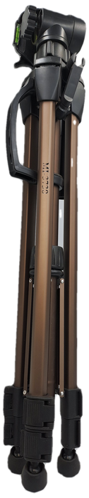Large MI-3730 Aluminium  Camera Tripod with bag -  Water level adjustments 1,8m Plus