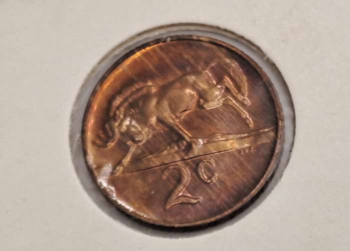 1981 South Africa 2 Cents SOUTH AFRICA - UNcirculated