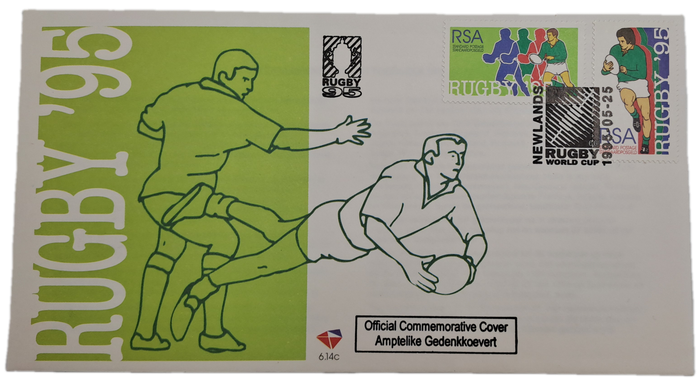 Rugby 1995 World Cup -FDC (First Day Cover) 6.14C 1995-05-25