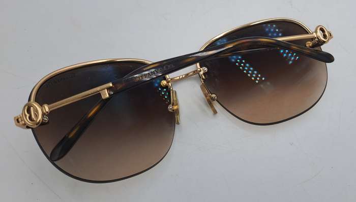Pre-owned Tiffany & Co TF3023 Sunglasses made In Italy -Boxed