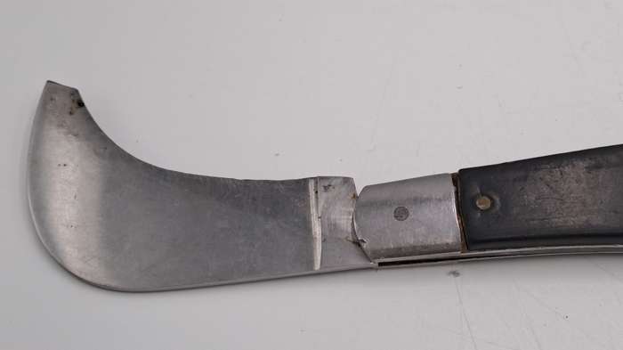 Antique Icel Inox Hawkbill Pocket Knife made in Portugal-Tip of Blade broken off
