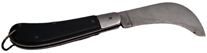Antique Icel Inox Hawkbill Pocket Knife made in Portugal-Tip of Blade broken off
