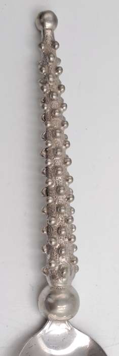 Pre-owned Diana Carmichael Designer Spoon -from Her Studded Collection -Pewter