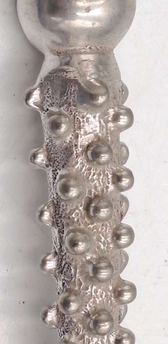 Pre-owned Diana Carmichael Designer Spoon -from Her Studded Collection -Pewter