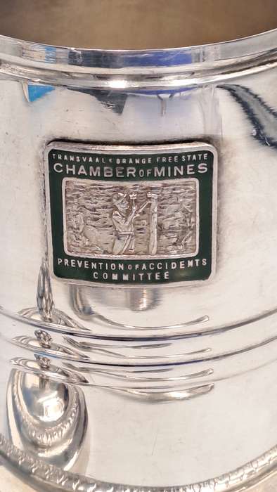Vintage Transvaal and Orange Free State  Chamber of Mines Prevention of accidents Committee Trophy