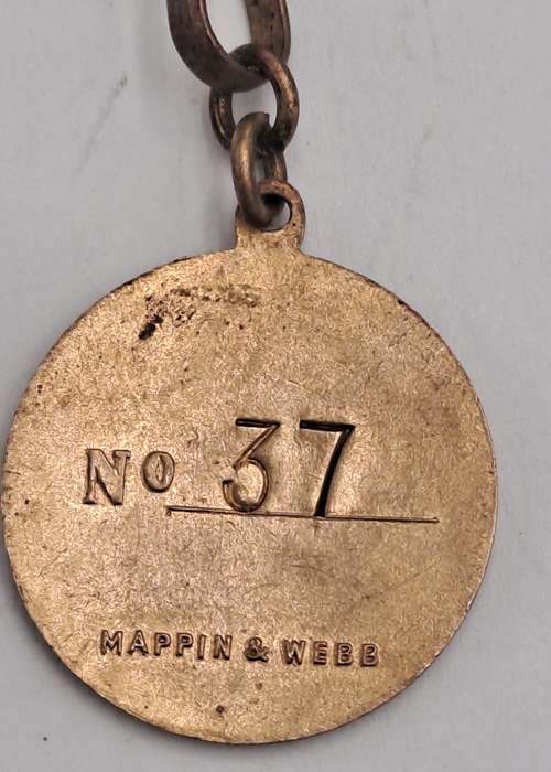 1941 and 1942 Witwatersrand Agricultural Society Medal -No 37 -Brass and Enamel -Mappin &Webb