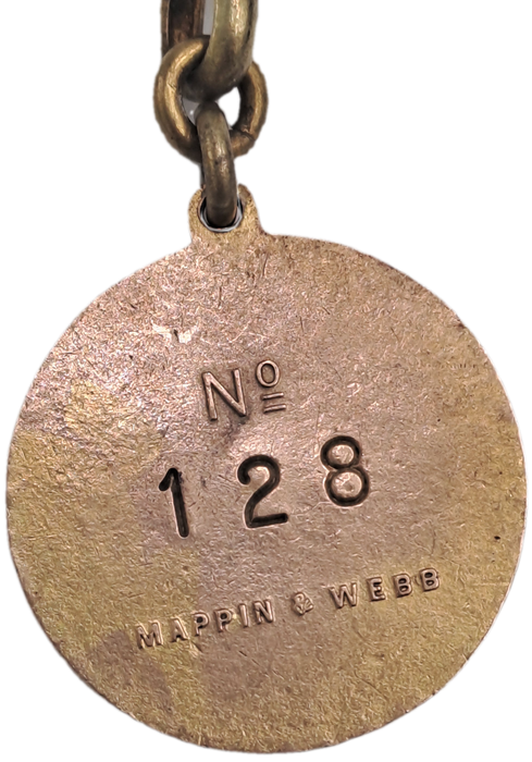 1953 Witwatersrand Agricultural Society Medal -No 128 -Brass and Enamel -Mappin &Webb