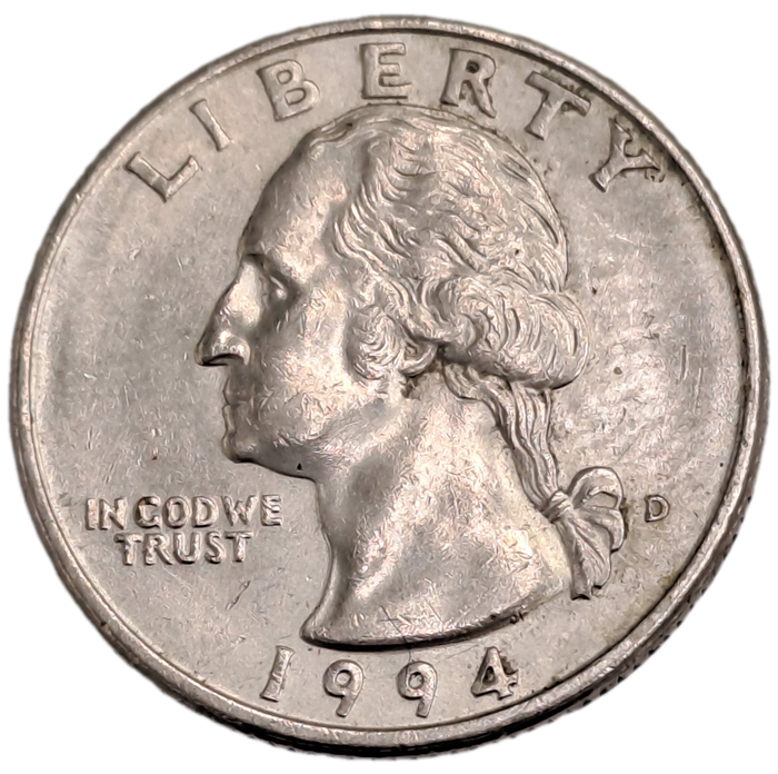 1994 United States ¼ Dollar "Washington Quarter"