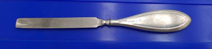 Antique sterling silver CUTICLE TOOL 12cm-Hallmarked Birmingham England