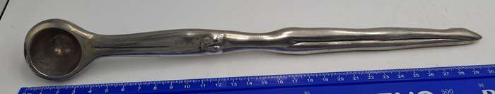 Carrol Boyes Pewter Candle Snuffer-Diver