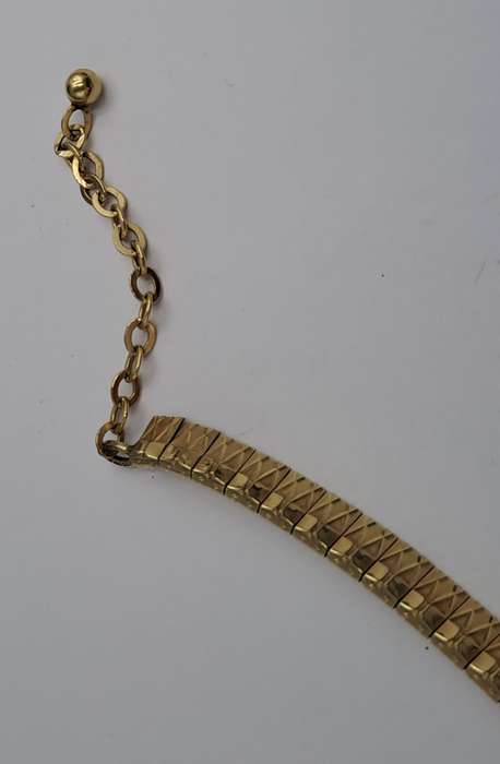Gold Tone CHOKER NECKLACE  42cm
