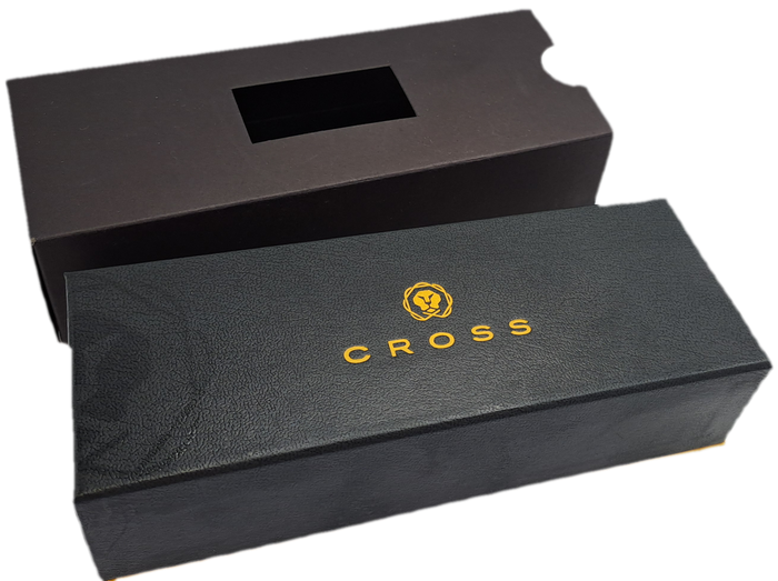 Cross Apogee Chrome with Silver Trim Ball point in Original Box