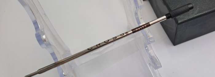 Cross Apogee Chrome with Silver Trim Ball point in Original Box