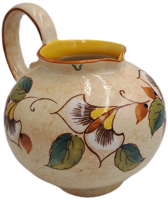 Vintage Irene Zenith Pitcher D.72 - Gouda Hand Painted -Made In Holland