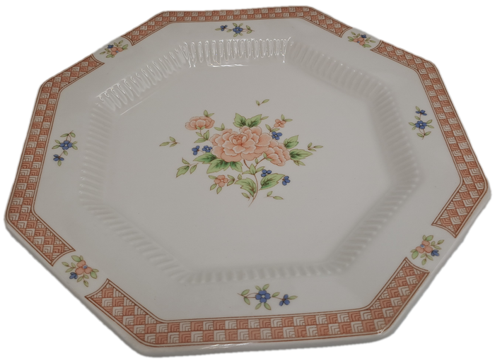 Discontinued NIKKO Cameo Rose Dinner Plate -Classic Collection -Made in Japan (10 Available)