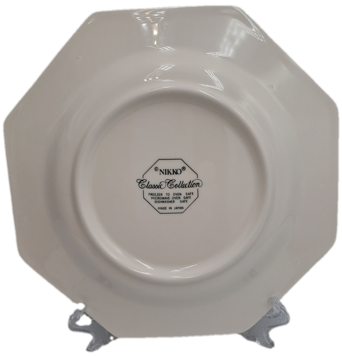 Discontinued NIKKO Cameo Rose Dinner Plate -Classic Collection -Made in Japan (10 Available)