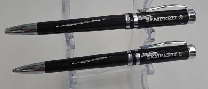 Franklin Covey Ball Point Pen and 0.9mm Pencilin Box - Personalized on Cap
