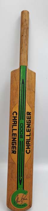 Miniture Challenger Signed Cricket Bat 1993/1994 S.A Team-Hansie Cronje-Clive Rice....