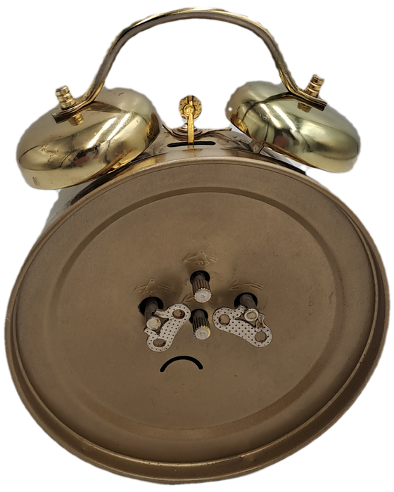Vintage TIMEMASTER Alarm Clock--Made in GERMANY. -W0RKING